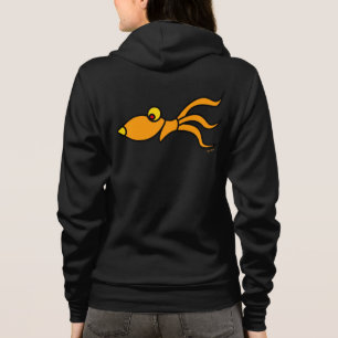 Moletom capuzes engraçadas de octopus zip