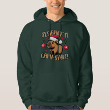 Capy Holidays - Adorável Design de Natal Capybara