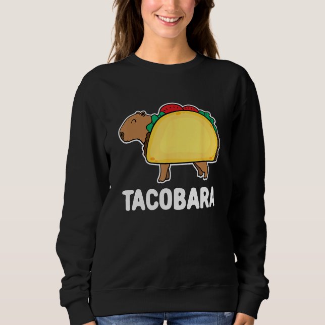 Moletom capybara capybara in a taco (Frente)