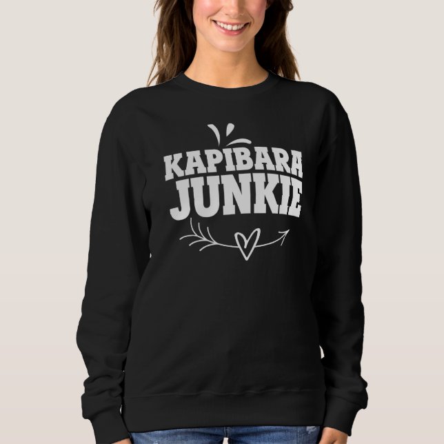 Moletom Capybara Giant Rodent Para Kapibara junkie (Frente)