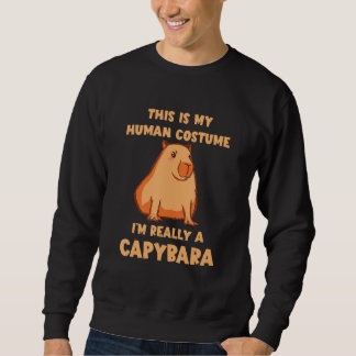 Moletom Capybara Human Costume Rodent Animal Capybara Love