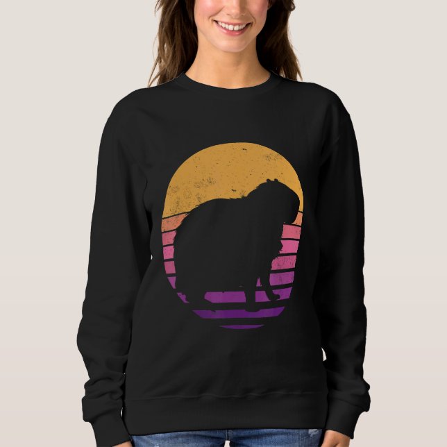 Moletom Capybara Vintage (Frente)