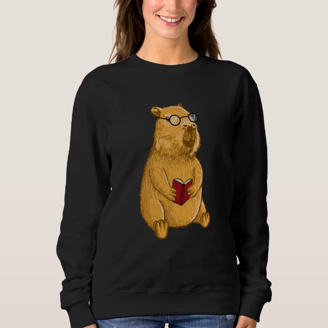 Moletom Capybara with Glasses (Frente)