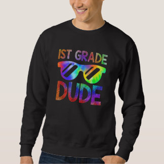 Moletom Cara de 1ª Série Volta às Aulas Tie Dye Menino Men