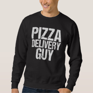 Moletom Cara de entrega de pizza comida italiana