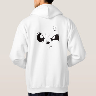 Moletom Cara de Panda Mal-humorado Minimalista Hoodie Bran