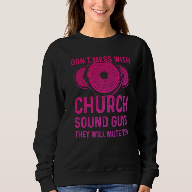 Moletom Cara de som da igreja Muda o seu Engenheiro técnic (Frente)