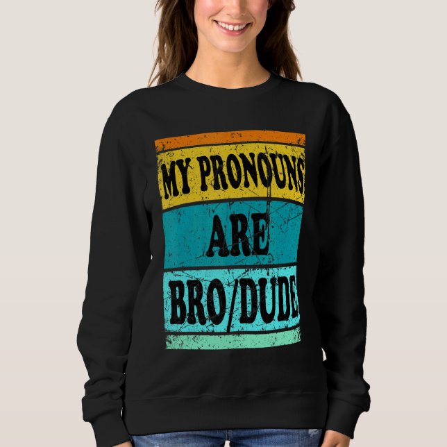 Moletom Cara Irmão Pronouns Men (Frente)