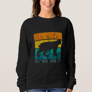 Moletom Caracal Wild Cat Vintage Retro Caracal Cat Lynx