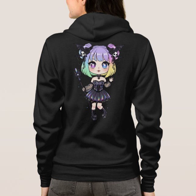 Moletom Caracter Adulto Zip-Up (Verso)