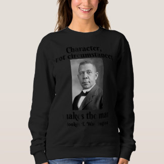 Moletom Caracter Booker T Washington Torna o Homem Negra