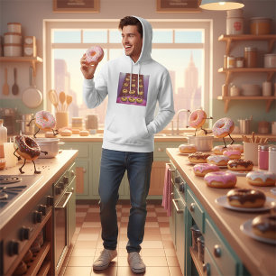 Moletom Caracteres de Noz Esbranquiçada de Dança rosquinha