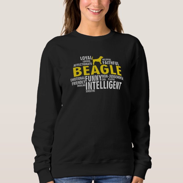 Moletom Características da Raça de Cão Beagle K 9 (Frente)