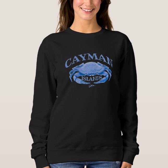 Moletom Caranguejo Azul das Ilhas Cayman (Frente)