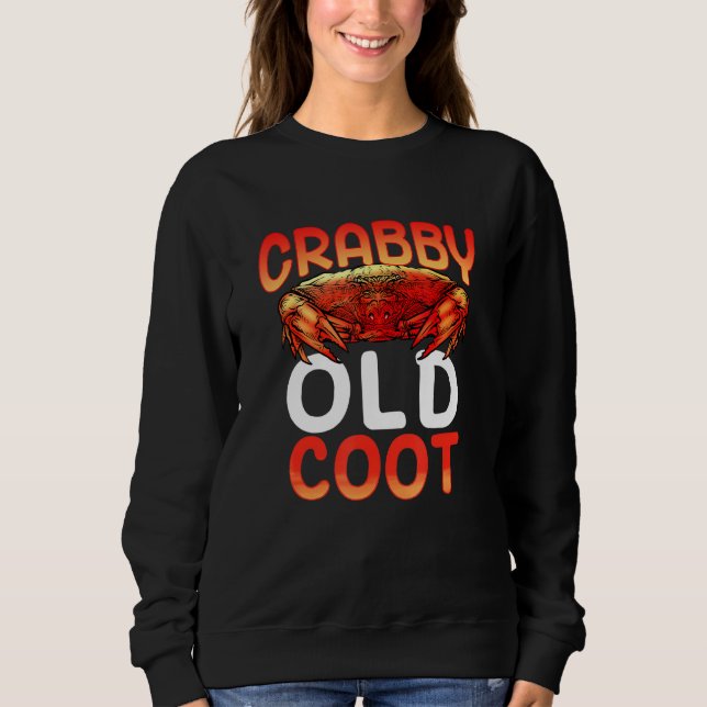 Moletom Caranguejo de Coot Antigo Crabby (Frente)