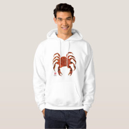 Moletom Caranguejo de Dungeness - camisola encapuçado