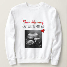 Moletom Caras Mamães não podem esperar para te conhecer!