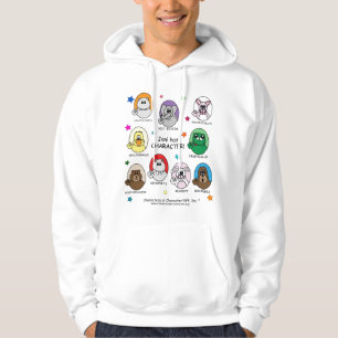 Moletom Caráteres do hoodie do caráter