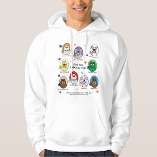 Moletom Caráteres do hoodie do caráter