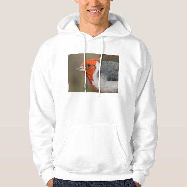 Moletom Cardeal com crista vermelho (Frente)