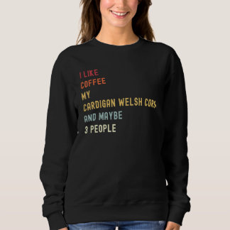 Moletom Cardigan Welsh Corgi - Cachorro E Café