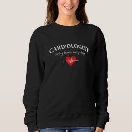 Moletom Cardiologista Salvando Corações Todos os Dias
