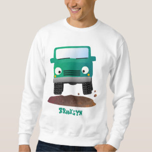 Moletom Caricatura de veículos todo-o-terreno 4X4