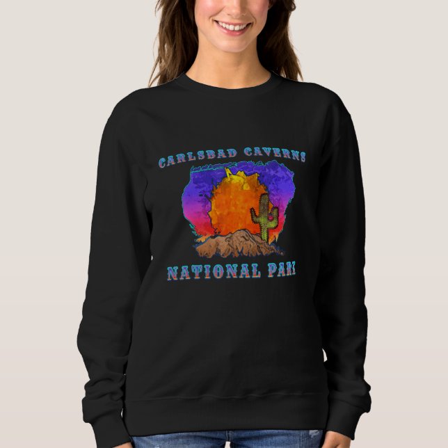 Moletom Carlsbad Caverns National Park Desert Sunset Scens (Frente)