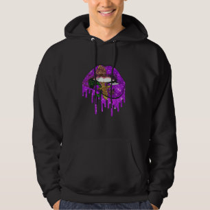 Moletom Carnaval de Mardi Gras Figurume Purple e Dourada F