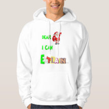 Caros Papais noeis Hoodie