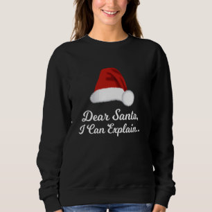 Moletom Caros Papais noeis Que Posso Explicar, Feliz Natal