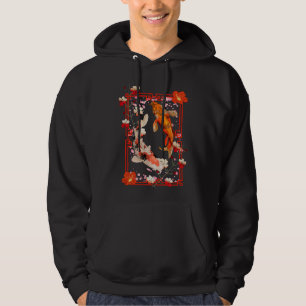 Moletom Carpa Koi Peixe Nishikigoi Cerejeira Japonesa