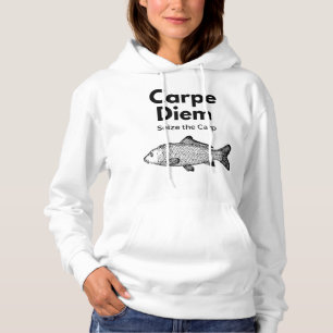 Moletom Carpe Diem Seize the Carp Fishing Shirt, Funny
