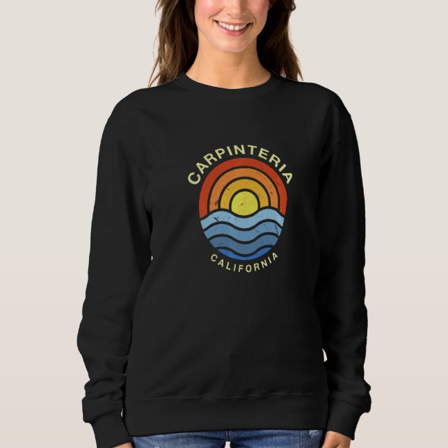 Moletom Carpinteria California Ca Summer Cities Tropica (Frente)