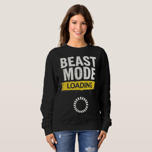 Moletom Carregamento do Modo de Besta - Gym Motivacional e
