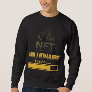 Moletom Carregamento Milionário NFT - Token Engraçado Não 