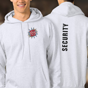 Moletom Carregue o Modelo de logotipo na frente - Seu text