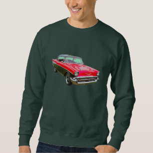 Moletom Carro 1957 do clássico do Bel Air de Chevrolet