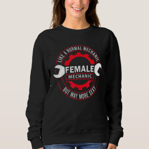 Moletom Carro Diesel Fixando Mecânico Feminino Como Um Com