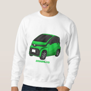 Moletom Carro pequeno verde fofo