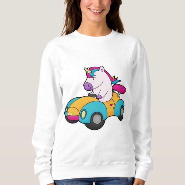 Moletom Carro Unicorn (Frente)