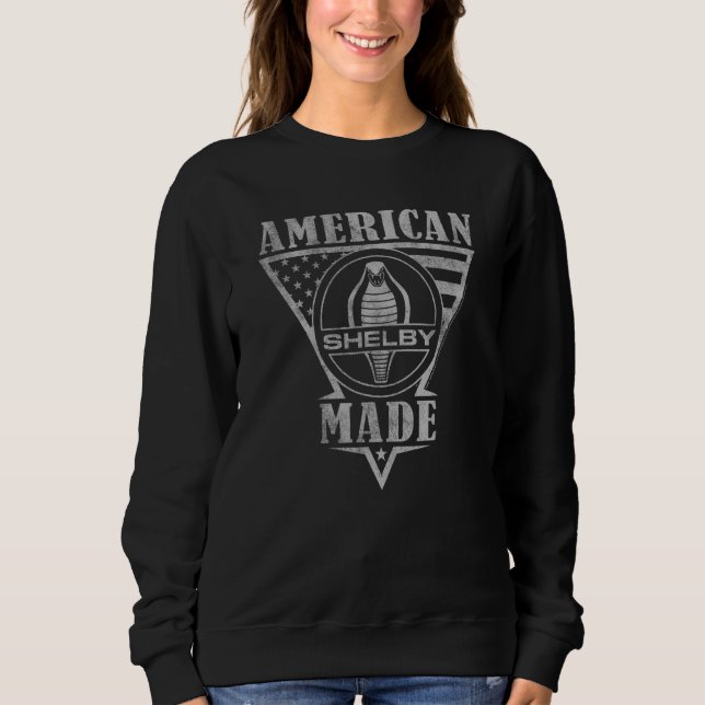 Moletom Carroll Shelby American Made Flag (Frente)
