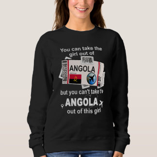 Moletom Cartão de Embarque Angola Menina Angola Angola