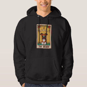 Moletom Cartão Tarot Occult Magic Occultism Dog Boxer