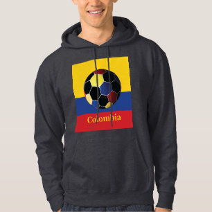 Moletom Cartaz de Futebol da Colômbia