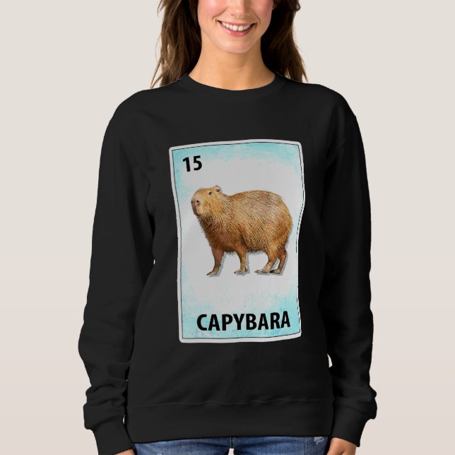 Moletom Cartões Mexicanos Capybara (Frente)