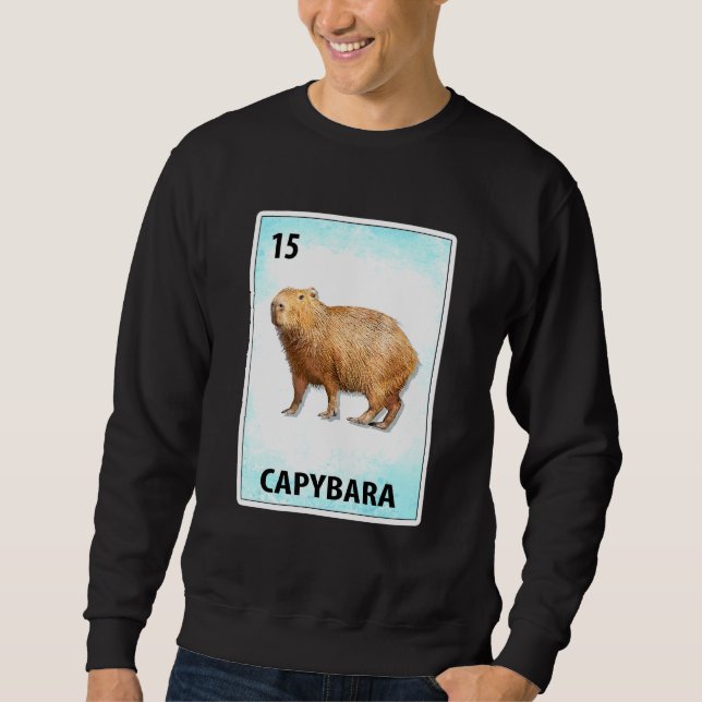 Moletom Cartões Mexicanos Capybara (Frente)