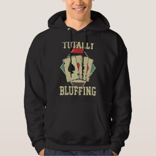 Moletom Cartões Poker Vintage Totalmente Bluffing