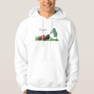 Moletom Cartografia de relva verde-sapo engraçada