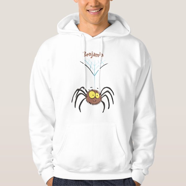 Moletom Cartografia engraçada e fofa da aranha (Frente)